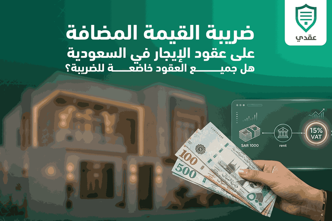 ضريبة القيمة المضافة على عقود الإيجار في السعودية 2026